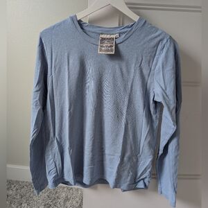Jungmaven Light Blue Long Sleeve Tee